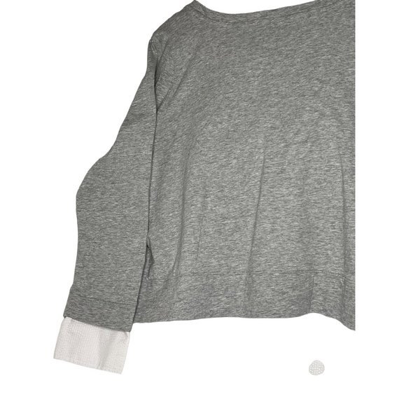 Tommy Hilfiger two extra large, 2 for 1 sweater collar button up gray white long - Picture 8 of 14